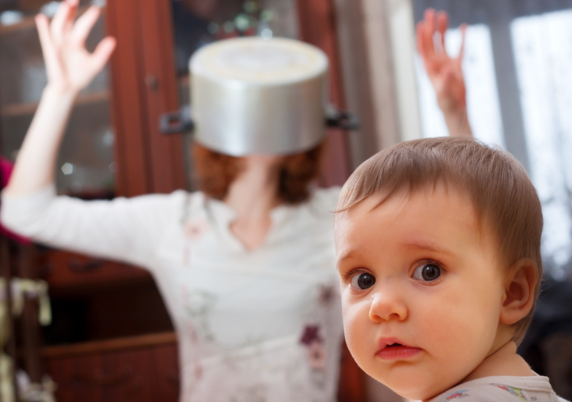 Stop the overwhelm - how to follow through when you sign with your baby // MarciePaige.com