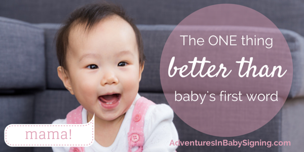 The one thing better than baby's first word // MarciePaige.com